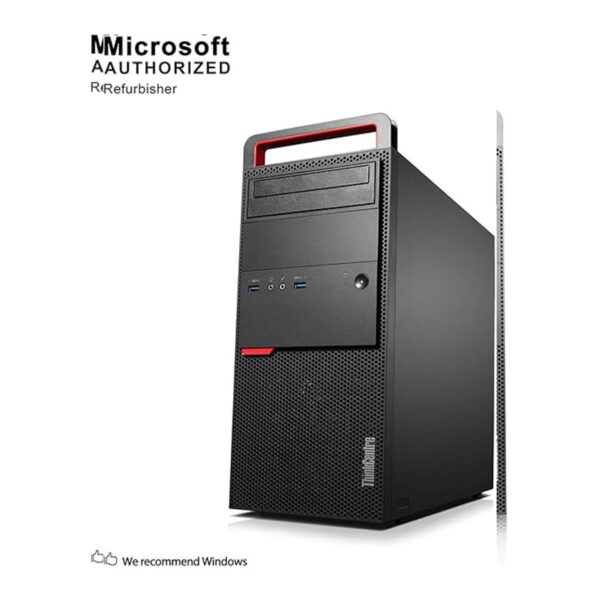 Lenovo ThinkCentre M900 Tower Desktop PC, Intel Quad Core i5-6500 up to 3.6GHz, 8G DDR4, DVD, WiFi, BT 4.0 - Image 2