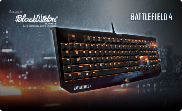 Razer Battlefield 4 RZ03-0038x BlackWidow Ultimate 2013 Wired Gaming Keyboard - Image 4