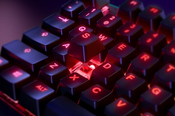 SteelSeries Apex 7 TKL Gaming Keyboard, Numeric Keypadless, Red Axis, Equipped with OLED Display, Red Switch - Image 5