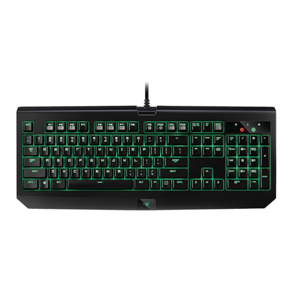 Razer Blackwidow Ultimate RZ03-0170x - Backlit Mechanical Gaming Keyboard - Fully Programmable - Tactile & Clicky Green Switches