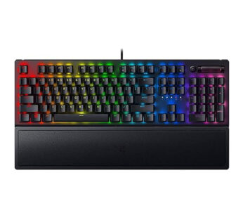 Razer BlackWidow V3 Mechanical Gaming Keyboard: Green Mechanical Switches Tactile & Clicky – Chroma RGB – Compact Form Factor – Programmable Macros – Available in Black and Quartz Pink