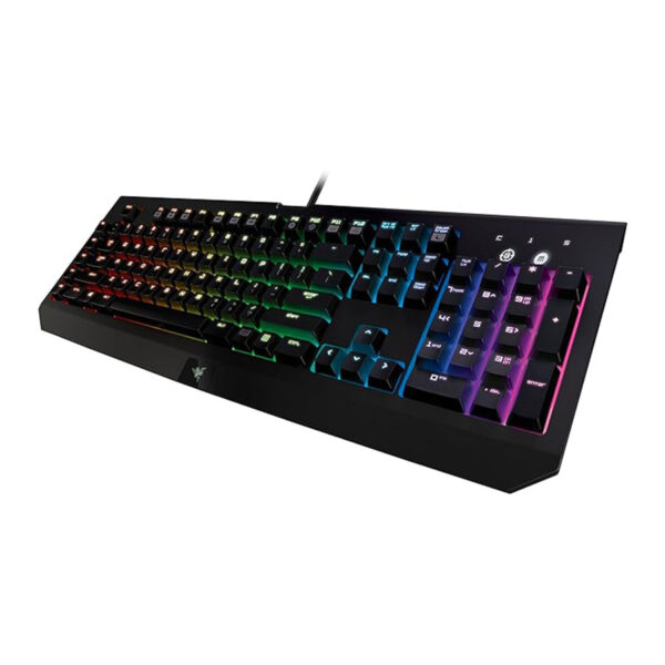 Razer BlackWidow Chroma RZ03-0122x: Clicky RGB Mechanical Gaming Keyboard - 5 Macro Keys Green Mechanical Switches (Tactile and Clicky) - Image 4