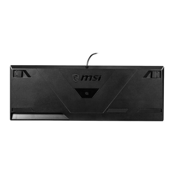 MSI Gaming Backlit RGB Dedicated Hotkeys Anti-Ghosting Water Resistant Mechanical Feel Gaming Keyboard (VIGOR GK30 US) - Image 5