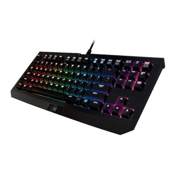 Razer BlackWidow Tournament Edition Chroma RZ03-0143 Clicky RGB Mechanical Gaming Keyboard, Compact Layout - Green Switches - Image 4