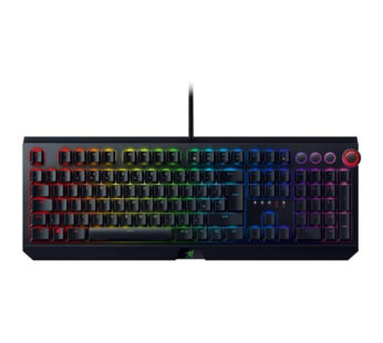 Razer BlackWidow Elite – Mechanical Gaming Keyboard with Green Switches (Tactile & Clicky), RGB Chroma Lighting, UK Layout