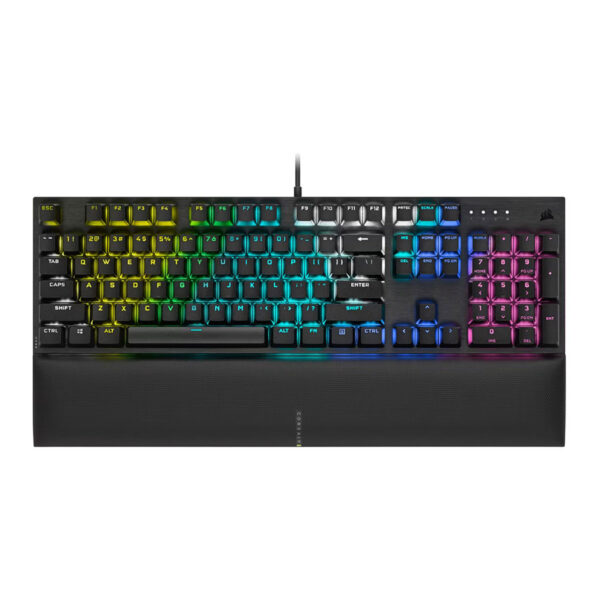 Corsair K60 RGB PRO SE Mechanical Gaming Keyboard — 100% CHERRY MV Mechanical Keyswitches — Black