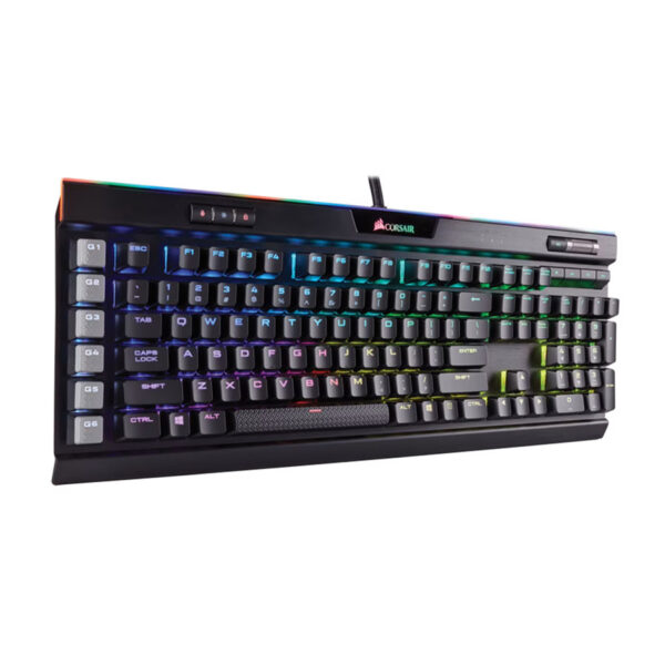 Corsair K95 RGB PLATINUM Mechanical Gaming Keyboard — CHERRY MX Brown — Black - Image 5