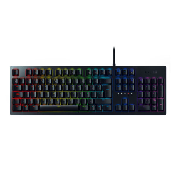 Razer Huntsman Gaming Keyboard: Fast Keyboard Switches - Clicky Optical Switches - Customizable Chroma RGB Lighting - Programmable Macro Functionality - Classic Black