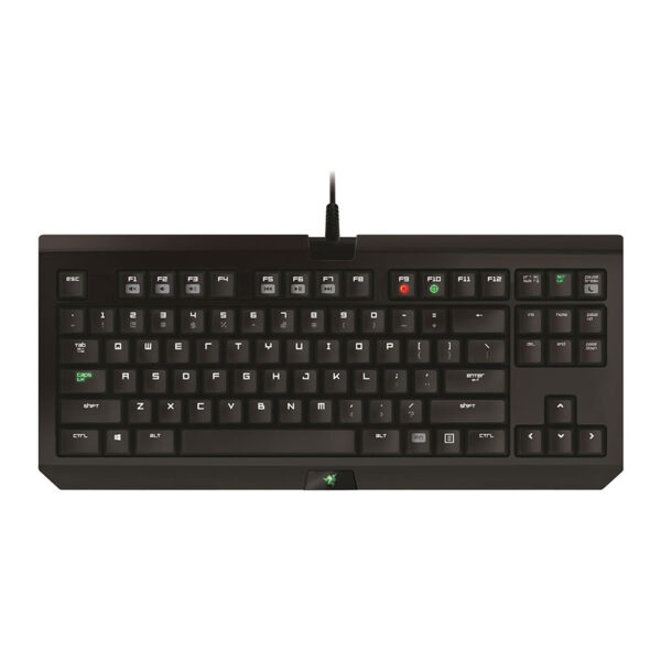 Razer BlackWidow Tournament Edition - Essential Mechanical Gaming Keyboard - Compact Layout - Tactile & Clicky Green Switches