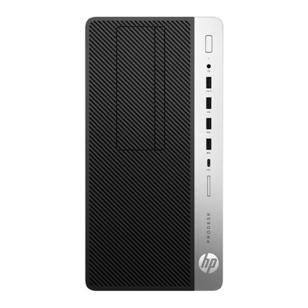 HP EliteDesk 705 G4 Microtower Desktop Computer: AMD Ryzen 3 PRO 2200G, 8GB DDR4 RAM, 500GB HDD