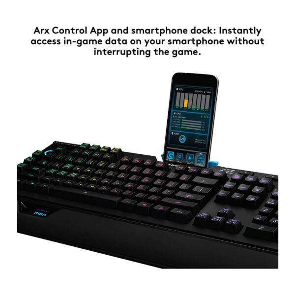 Logitech G910 Orion Spectrum Illuminated Mechanical Gaming Keyboard RGB Backlit Keys - Image 6