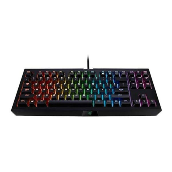 Razer BlackWidow Tournament Edition Chroma RZ03-0143 Clicky RGB Mechanical Gaming Keyboard, Compact Layout - Green Switches - Image 2