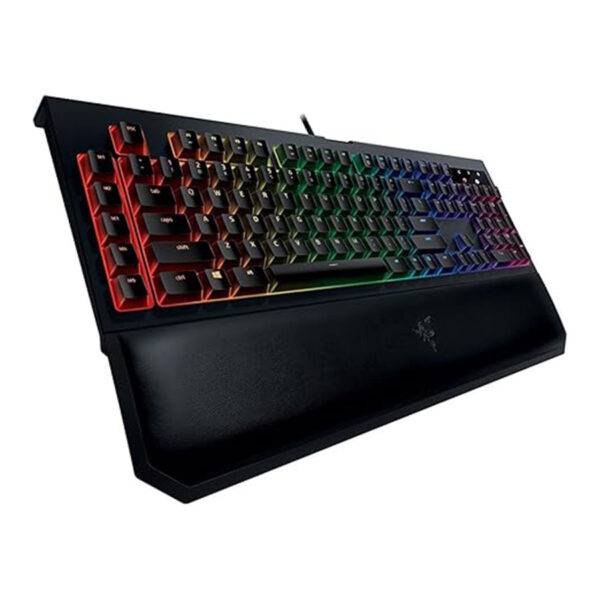 Razer BlackWidow Chroma V2: Esports Gaming Keyboard - 5 Dedicated Macro Keys Green Mechanical Switches (Tactile and Clicky) - Image 3