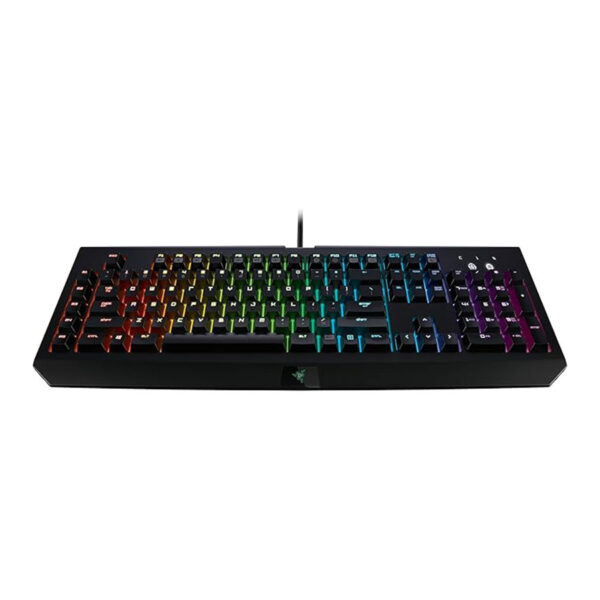 Razer BlackWidow Chroma RZ03-0122x: Clicky RGB Mechanical Gaming Keyboard - 5 Macro Keys Green Mechanical Switches (Tactile and Clicky) - Image 2